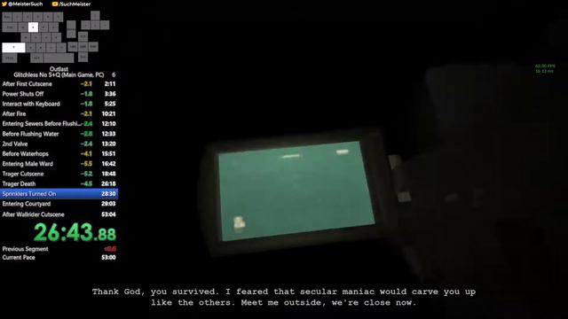 [PB] Outlast Glitchless No S+Q - 52:51.39 смотреть онлайн