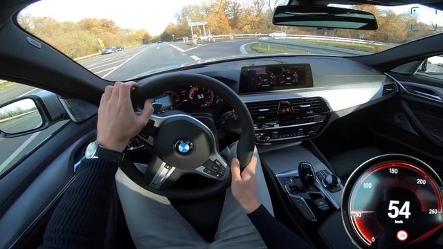 2018 BMW 5 Series Touring REVIEW POV 540d XDrive AUTOBAHN By AutoTopNL