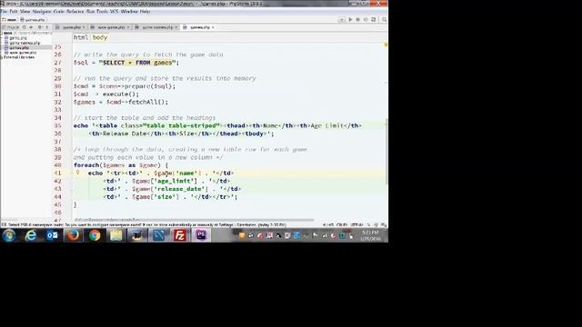 COMP1006 Lesson 3 Part 3 смотреть онлайн