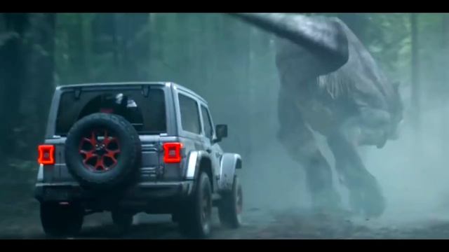 Pixar Cars - Jurassic World -T-Rex Vs Lightning McQueen - Pixarized Cars Jeep смотреть онлайн