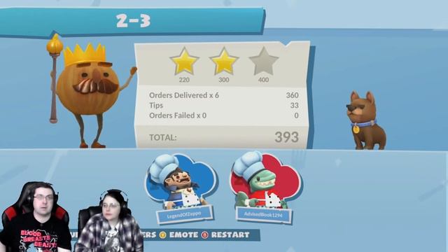 Overcooked 2 - THROW DOWN THURSDAYS Eric & Mary Let’s Play Episode #2 смотреть онлайн