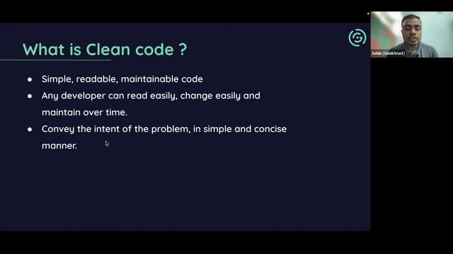 Get Set, Geektrust-2: Job Search Demo + Clean Code Workshop смотреть онлайн
