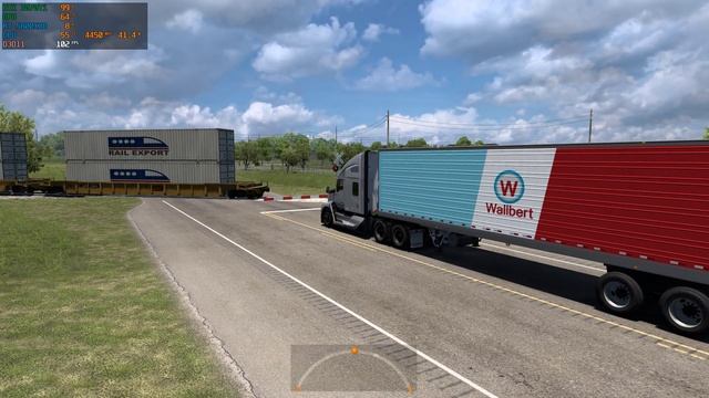 American truck simulator 1.49 ➤ Техас - Оклахома | Volvo VNL 860 [RTX 3070Ti 1440р] смотреть онлайн