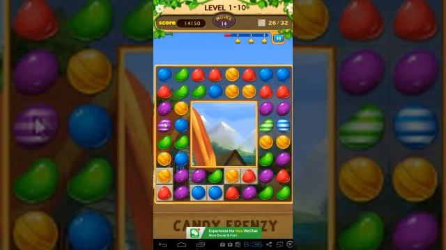 Candy Frenzy Gameplay Level 10 смотреть онлайн