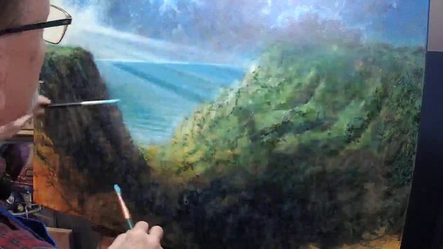 DAA 819- Painting Sun Rays in Oil смотреть онлайн