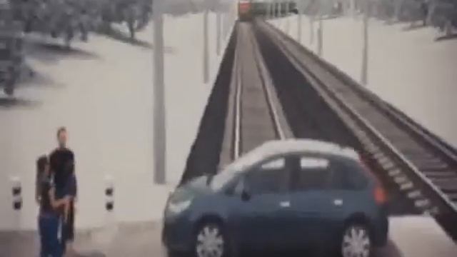 Вынужденная остановка на жд переезде смотреть онлайн