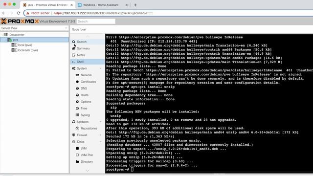 Home Assistant als virtuelle Maschine auf Proxmox installieren (VM) ? смотреть онлайн