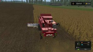 Farming Simulator 17 ➣ Сложный режим • Sosnovka. Часть 322. Сбор урожая Подсолнуха на своём поле
