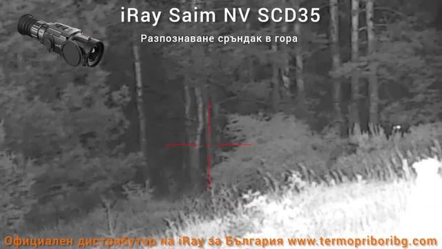 iRay Saim NV SCD35 лов на хищник и разпозване на сръндак в гора и коне на открито смотреть онлайн