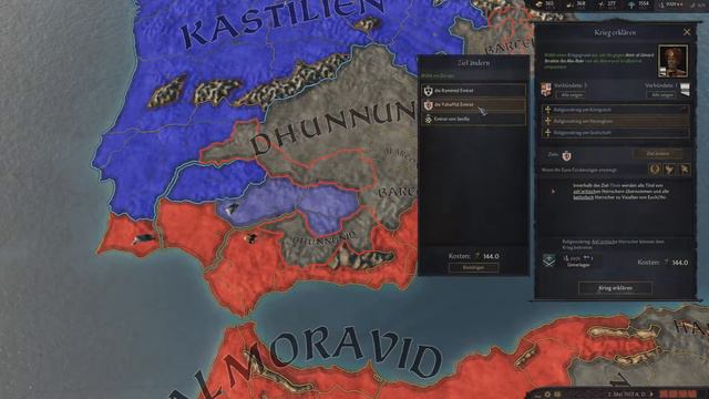 CK3 1.1 Reconquista mit Urraca Jimena #9 (Let's Play, Stream, deutsch) смотреть онлайн