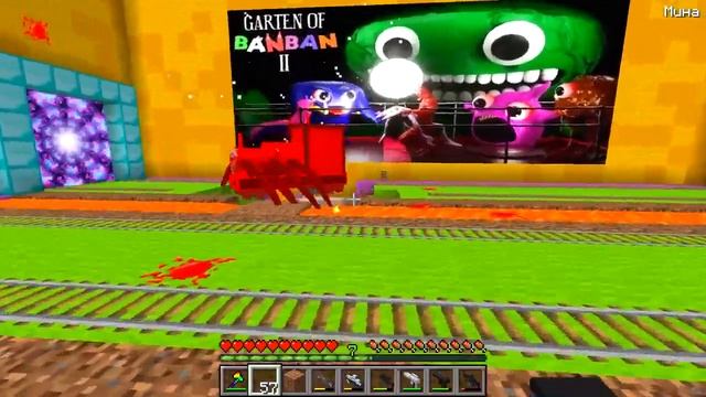 РАКУН И ДОЧКА СПРЯТАЛИСЬ ПОД КРОВАТЬЮ В МАЙНКРАФТ SCP ОТ РАДУЖНЫЕ ДРУЗЬЯ СКИБИДИ ТУАЛЕТ САД БАНБАН смотреть онлайн