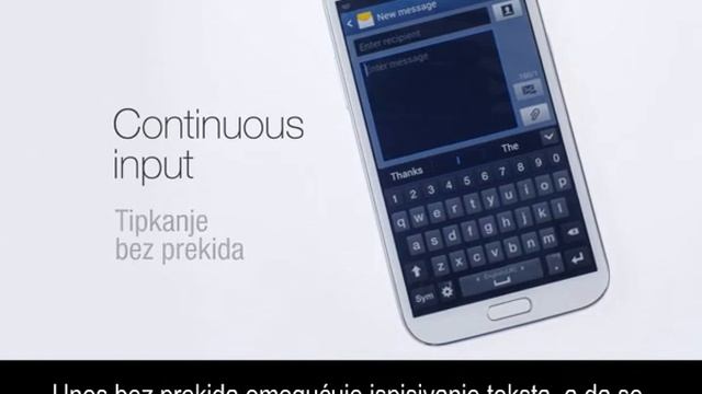 Samsung pojednostavljuje unos teksta смотреть онлайн