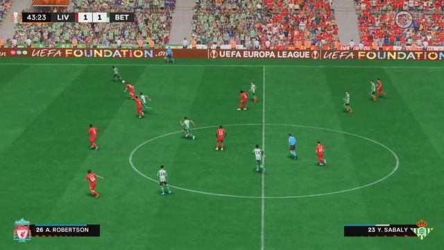 Liverpool vs Real Betis Europa League Final 2024 FIFA 23 Alexis Mac Allister смотреть онлайн