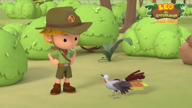 El Ave Lira Soberbia (Español) - Leo, El Explorador Episodio | Animación - Familia - Niños смотреть онлайн