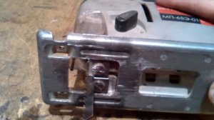 Электролобзик Интерскол мп-65э доработка (установка сухарей)