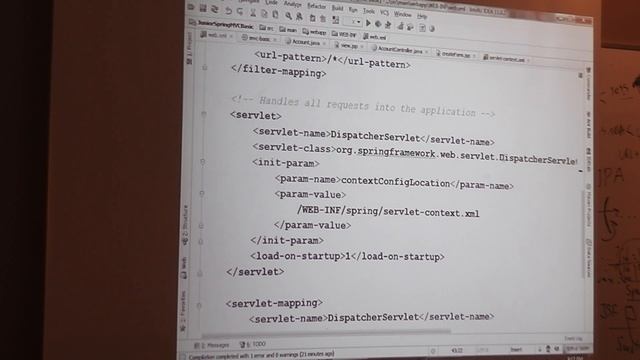 Java Junior August: Spring MVC. Лекция #18 (Часть 3) смотреть онлайн