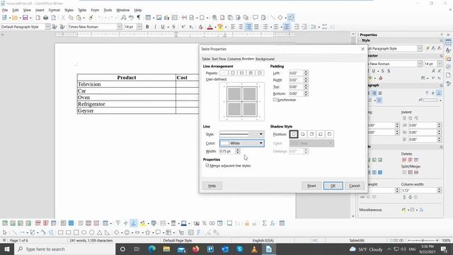 How to Create an Invisible Table in LibreOffice Writer смотреть онлайн