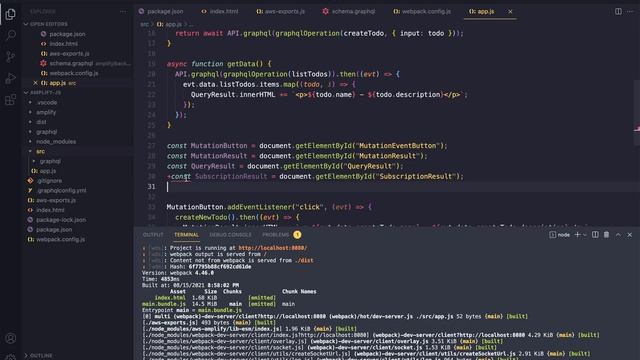 AWS Amplify CLI AppSync GraphQL DynamoDB P6 | AppSync Subscription смотреть онлайн