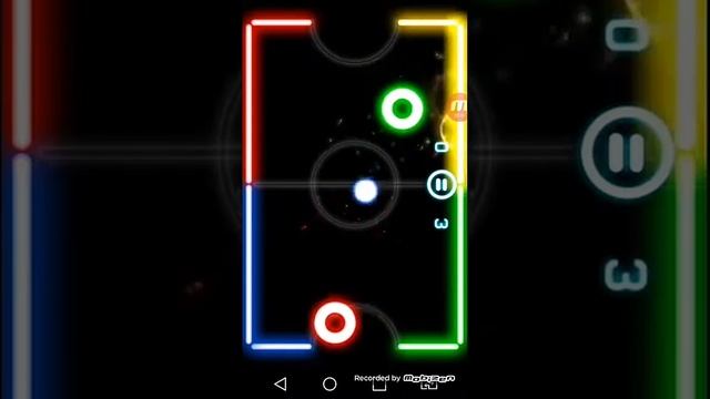 Прохождение игры Glow Hockey смотреть онлайн