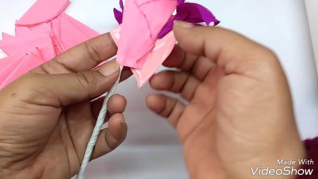 How to make Paper flowers Tillandsia Cyanea (flower # 107) смотреть онлайн