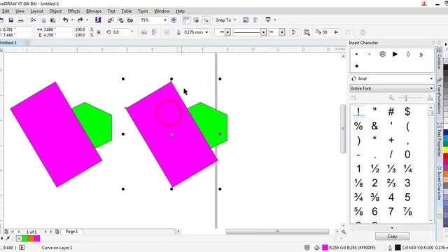 Corel draw x7 Mengenal Fitur Shaping (Combine,Weld,Trim,Intersect, Simplify,FMB,BMF,Create Bondary) смотреть онлайн