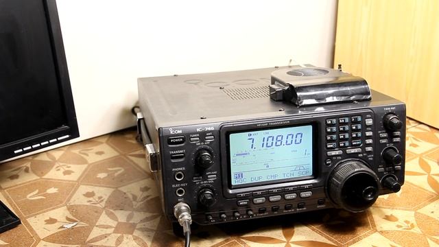 Icom 746, мой трансивер. смотреть онлайн