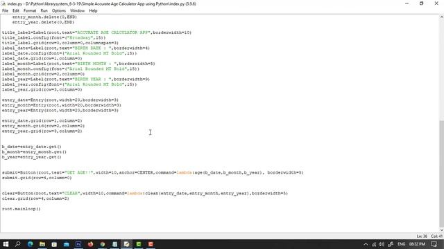 ?age calculator in python with source code | python age calculator смотреть онлайн