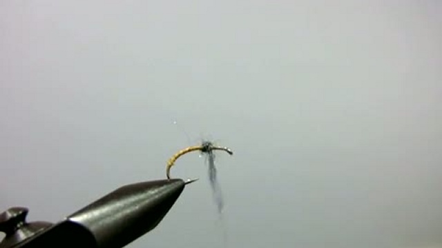 Нахлыст. Вязание мушки CDC & Elk Emerger			