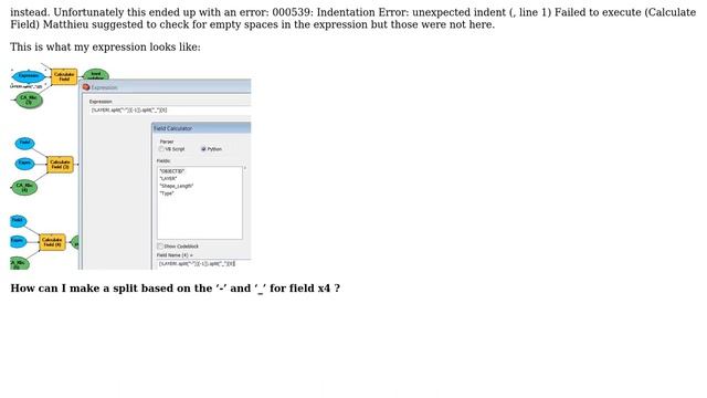 GIS: Splitting attribute using Python Parser in ModelBuilder expression? смотреть онлайн