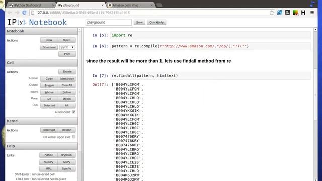 Python Tutorial Amazon ASIN ID Scraper смотреть онлайн