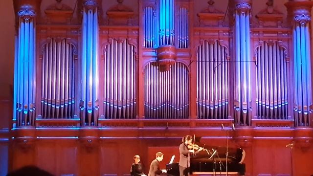 Шуман. Соната 2 для скрипки и фортепиано ре минор. #консерватория смотреть онлайн