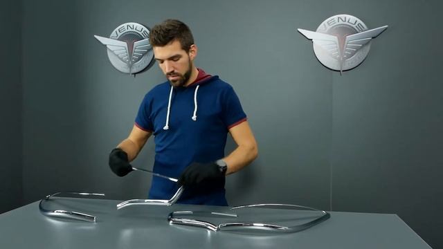 TAIL LAMP DECOR TRIMS KIA SPORTAGE 2010-15 / NAKŁADKI NA LAMPY TYLNE KIA SPORTAGE 2010-15 смотреть онлайн