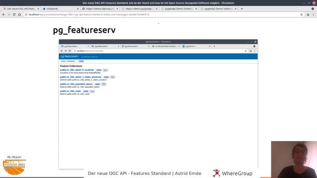 2021 - Der neue OGC API Features Standard, wie ist der Stand und was ist mit Open Source Geospatial смотреть онлайн
