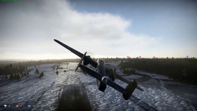 War Thunder - B-25J-20 RB game. смотреть онлайн