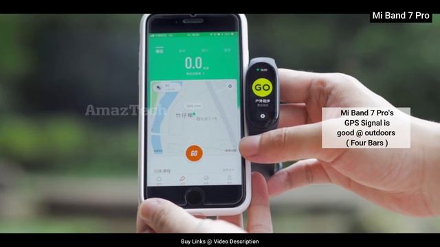 Xiaomi Mi Band 7 Pro - GPS Live Demo @ Indoors & Outdoors | NFC Smartband Global International Smar смотреть онлайн