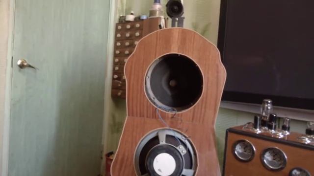 Самодельная акустика, проба динамик развернуть вовнутрь смотреть онлайн