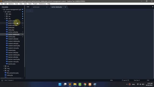 How to Make School Management System Using PHP & MYSQL database Part 12 смотреть онлайн