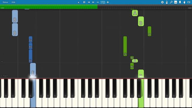 piano tutorial "DANCING QUEEN" by ABBA, 1976, with free sheet music (pdf) смотреть онлайн