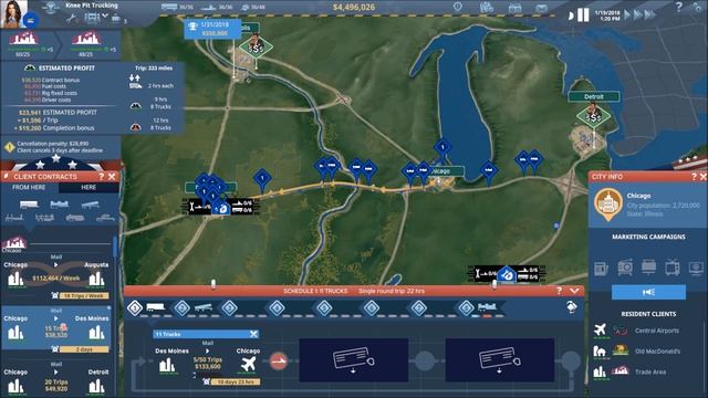 TransRoad:USA Lets Play #26 - Game Updates and Takeovers - TransRoad:USA Gameplay смотреть онлайн