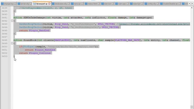 C Users Smesh Downloads trikz server cstrike addons sourcemod scripting fakeexpert sp Notepad++ смотреть онлайн