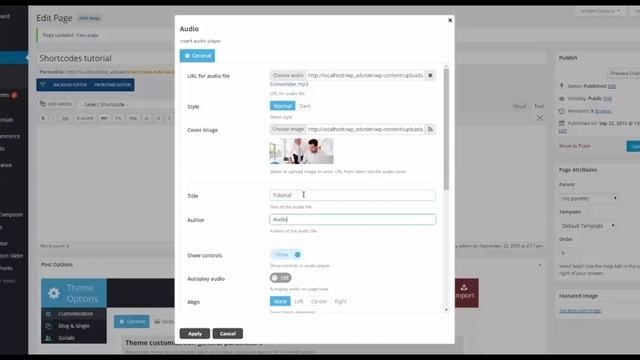 Shortcode Audio смотреть онлайн