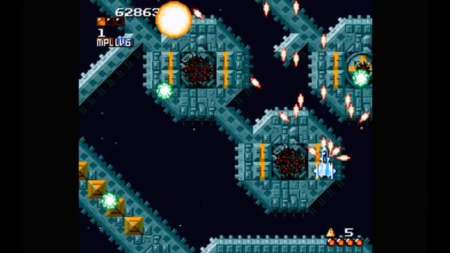 Super Nintendo (Snes) 16-bit Space Megaforce Area 2
