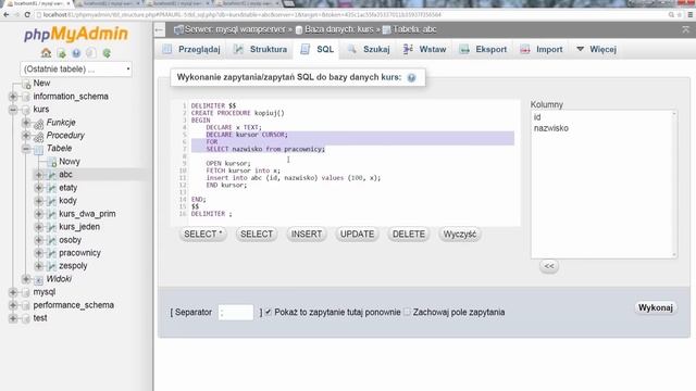 MySQL. Tworzenie i analizowanie baz danych | Videopoint.pl смотреть онлайн