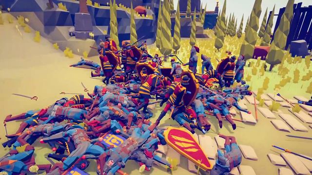 CAN 200x MONGOL SOLDIER CAPTURE MEDIEVAL CASTLE? - Totally Accurate Battle Simulator TABS смотреть онлайн
