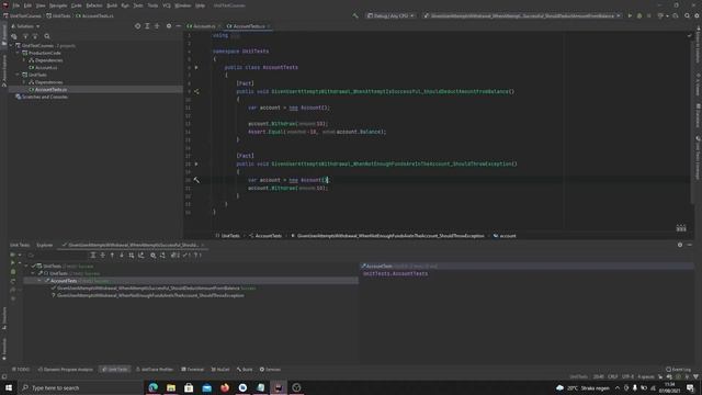 How to Assert Exceptions | Unit Testing With C# And XUnit | #4 смотреть онлайн