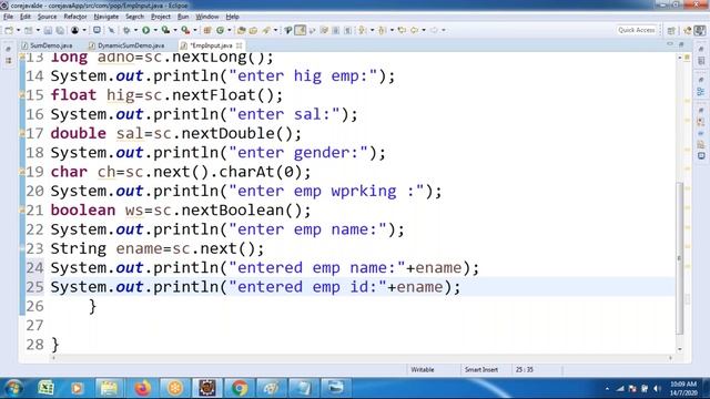 Java Scanner class in Java util package смотреть онлайн