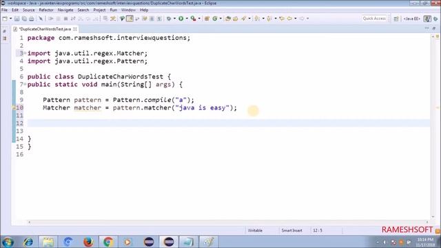 How to find number of occurrences of a word in a string using Regular expressions||Rameshsoft смотреть онлайн