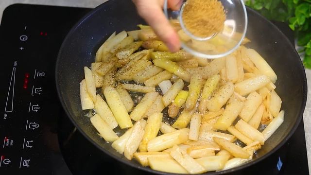 Dieses Spargel Rezept Ist So Lecker, Dass Ich Es Jeden Tag Mache!  Gebratener Spargel In Der Pfanne