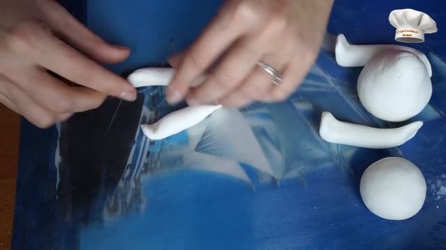 Как слепить мишку из мастики смотреть онлайн