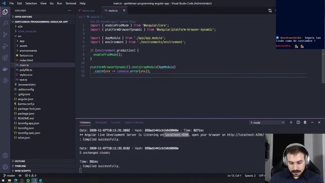 Hagamos una app en Angular, PT 1 смотреть онлайн